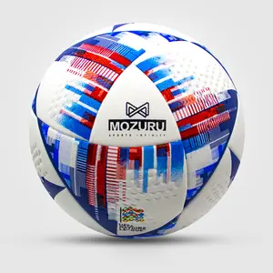 Pallone da calcio personalizzato a grandezza naturale in pelle PVC ecologica di Design alla moda per bambini adulti