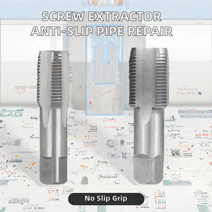 Screw Extractor 1/2'' 3/4'' Anti-Slip Bolt Removal for Pipes Inner Threading Making Pipe Thread Repair <b>Tools</b> Drill Bit <b>DIY</b> OEM - Product Image 2