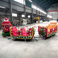 Parc d'attractions Rides Track Tourist Kidie Railroad Train Trains électriques pour les enfants