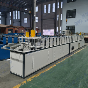 <b>Shutter</b> Side Gate Guide Rail Roll Forming Line Wall Light Gauge Framing Automatic Steel Iron Door Frame Making Machine - Product Image 3