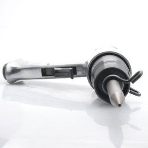 Juego de martillo perforador neumático de 150 mm con mango redondo, 4 cinceles y manguera para trabajos en metal y demolición - Product Image 3