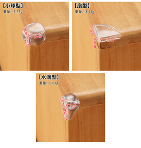 Couvre-coins triangulaires transparents autocollants pour meubles, protection décorative pour la décoration des meubles de maison et de jardin - Product Image 6