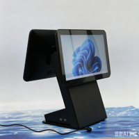 POS-терминал CnHopestar E7 с двумя экранами 15,6+15,6 дюймов, кассовый аппарат самообслуживания для розничной торговли и магазинов у дома