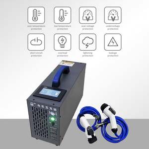 Estación de Carga Portátil para Vehículos Eléctricos, 200-1000V, 7kW, 15kW, 30kW, Carga CC, con Ruedas, Control por Aplicación Móvil - Product Image 5