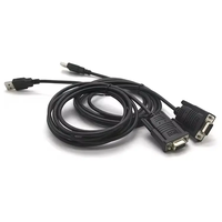 Cable Adaptador Serial USB a RS232 DB9 con Chipset PL2303/CH340/FT232, Grado Industrial para CNC PLC POS