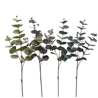 OH Arts Atacado Plantes vertes artificielles en plastique imitation eucalyptus pour la décoration intérieure et les décorations de jardin, incluant arbres et herbes