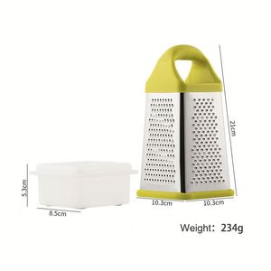 Râpe à fromage en acier inoxydable avec poignée, facile à nettoyer, pour julienne et tranche, personnalisable - Product Image 2