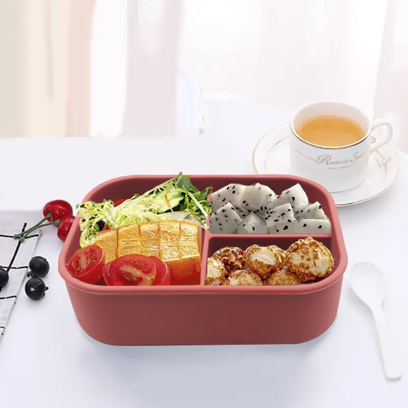 Stapelbare Bento Box Lunchbox Voor Volwassenen | Voldoet Aan Alles Wat Je Onderweg Nodig Hebt Voor Eten, Salade En Snackbox