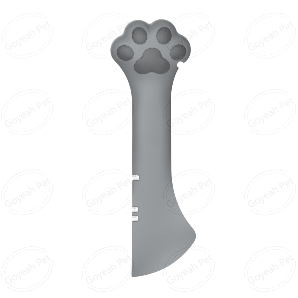 Pet Food Spatula: 13*4cm (Grey)