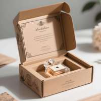 Boîte cadeau magnétique haut de gamme personnalisée avec logo imprimé pour soins de la peau, emballage rigide en carton pliable pour cils et parfums