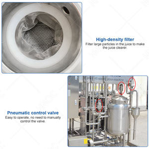 HNOC <strong>Automatic</strong> <strong>Grape</strong> <strong>Process</strong> Concentrate Orange Juice Make <strong>Machine</strong> Production Line - Product Image 5