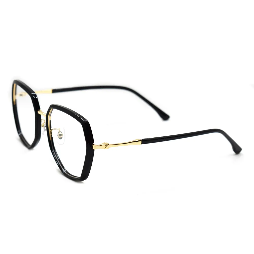Hot Sell china wholesale Fashion Eyewear model optical Metal Frame Eyeglasses Business man Optical Frame In Stock