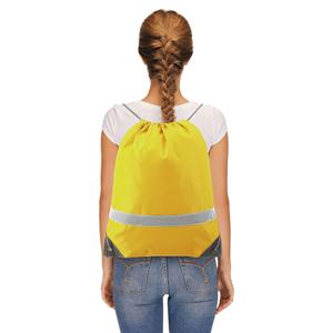 Sac à dos de yoga personnalisé, sac à cordon pas cher, sac de sport promotionnel en polyester avec cordon, sac de sport DIY pour la gym - Product Image 5