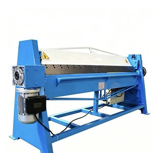 Máquina Plegadora de Láminas de Acero al Carbono Industrial, Dobladora de Conductos de Aire Semiautomática de 2500 mm, 1.2 mm-1.5 mm, Fácil de Operar, 1 Año de Garantía - Product Image 5