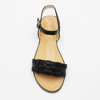 Nouveau design de chaussures plates ouvertes pour femmes pour l'été sandales pour femmes et dames