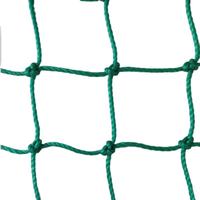 Filets de couverture de camion de remorque PE polyéthylène 3 brins noué maille carrée filet de coffre organisateur de cargaison avec corde élastique approvisionnement d'usine