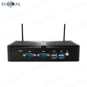 Eglobal DDR3l 새로운 팬리스 미니 PC 인텔 코어 I3-4005U Win10 <span class=keywords><strong>2</strong></span> X USB2.0 4 X USB3.0 VGA + HD1.4 듀얼 디스플레이 <span class=keywords><strong>3</strong></span> 년 보증 - Product Image 1
