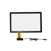 Écran tactile capacitif PCAP industriel de 7 pouces avec interface USB de l'usine JINYUANTE