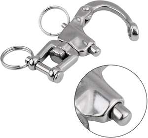 Grillete de Liberación Rápida con Ojo Giratorio de Acero Inoxidable 316 para Embarcaciones de Vela, Venta al por Mayor - Product Image 1
