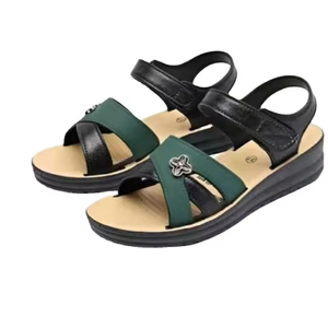 Sandalias Planas Casuales de PVC con Punta Abierta para Mujer, Último Diseño, Pantuflas con Punta Abierta, Cómodas, Antiolor, Zapatos para Exteriores, Moda Popular - Product Image 2