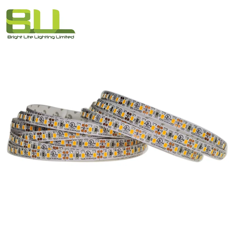 Kecerahan tinggi smd 2835 strip led fleksibel 120 led 24V untuk dekorasi perumahan rumah hotel