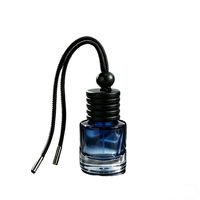 Diffuseur d'aromathérapie de luxe en verre cristal naturel pour voiture, logo personnalisé, capacité 8 ml |   Cadeau de décoration intérieure automobile