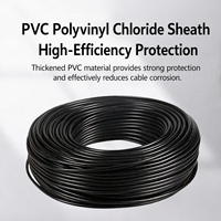 Câble d'alimentation industriel moyenne tension ZC-YJV22 CCA CPR-ECA BS6724, cuivre PVC, 10 mm, 16 mm, 25 mm, 500 m, fil électrique