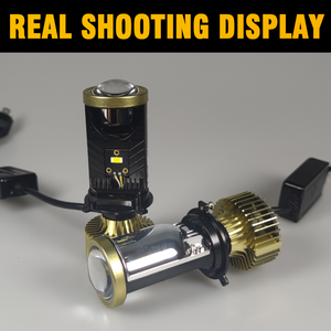 슈퍼 브라이트 프로젝터 LED 헤드라이트 렌즈 미니 H4 LED H7 레이저 헤드라이트 전구 바이 카 LED 프로젝터 렌즈 H4 미니 LED 렌즈 - Product Image 6