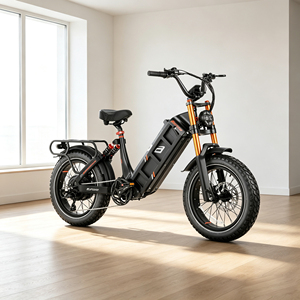 Bicicleta Eléctrica de Montaña eAhora Juliet Pro Max con Suspensión Completa, Llantas Gruesas de 20 Pulgadas, Carga Máxima de 330 LBS, Largo Alcance - Product Image 4