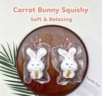 Mainan Silikon Food-Grade Squishy Cream Clay Kelinci dengan Tepi Jahitan - Mainan Pereda Stres dan Dekompresi Grosir Mainan Fidget