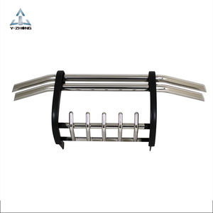 Grille avant 4x4 Pickup Truck Nudge Bar Bull Bar Pare-chocs avant en acier inoxydable pour Ford Ranger <span class=keywords><strong>T6</strong></span> T7 T8 Raptor F150 Navara NP300 - Product Image 5