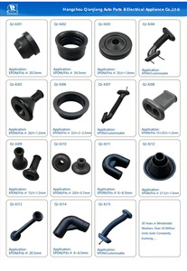 DE RONG Nouveauté : Accessoires en caoutchouc pour automobiles, pièces de lave-glace en EPDM pour la fourniture automobile professionnelle - Product Image 5