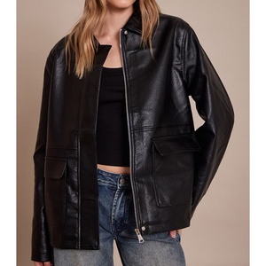 Custom Windproof Fashionable Zip <b>Long</b> Sleeve Casual <b>Jacket</b> with logo Women Men Manufacturer One Piece - Product Image 1