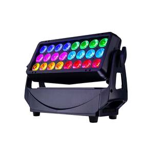 Projecteur mural LED extérieur RGBWACL de haute puissance DMX512 <span class=keywords><strong>SGM</strong></span> Q10 24X20W, IP65, vente en gros - Product Image 1