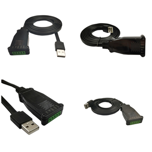 <b>USB</b> to RS485 Serial <b>Cable</b> with Green Terminal Block Connector Shielded PVC Jacket Standard <b>USB</b> <b>2.0</b> for Computer Use - Product Image 5