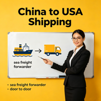 Plans d'expédition flexibles Fret maritime DDP Chine vers les États-Unis avec assistance et assurance 24h/24 et 7j/7 pour les ventes saisonnières