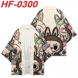 Kimono japonais personnalisé Zimomo Mokoko, dessin animé, cape en mousseline pour adultes - Product Image 5