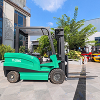 Chariot élévateur électrique 2,5 tonnes avec poutre de charge renforcée, chariot élévateur pour les opérations de manutention de marchandises en vrac en entrepôt intérieur