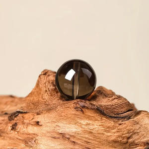 Wholesale Crystal Beads Jewelry <b>Bracelets</b> Women Smoky Quartz <b>Stone</b> Stretch Round Beads <b>Bracelet</b> - Product Image 2