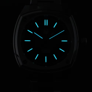Orologio Automatico Meccanico da <span class=keywords><strong>Uomo</strong></span> in Acciaio Inossidabile 316L, Quadrante 3D Vintage di Lusso, Impermeabile 10 ATM, Quadrante Quadrato, Vendita all'Ingrosso Personalizzata con Basso MOQ - Product Image 3