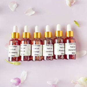 Aceite Íntimo de Fresa de Marca Blanca, Reafirmante Vaginal, Antibacteriano, Masaje Detox, Lubricante con Esencia de Rosa, 100% Natural - Product Image 2