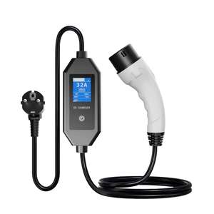 Chargeur EV portable tout-en-un 22 kW Type 2 compatible avec les normes EV du Royaume-Uni |   Certifié CE, nouvelle classification IP65 - Product Image 1