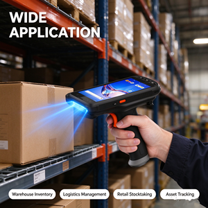 เครื่องอ่าน RFID UHF อุตสาหกรรมแบบพกพา VANCH ระบบแอนดรอยด์ ระยะ 20 เมตร อ่านได้ 200 แท็ก/วินาที ใช้ชิป Impinj E710 พร้อมเครื่องสแกนบาร์โค้ด 2 มิติ  แบบ PDA - Product Image 3