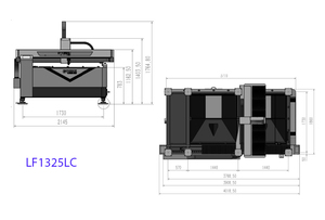 1325 Series Non-metal Leather <b>Wood</b> Paper Plastic CO2 <b>Laser</b> Cutter Engraver 300W 500W <b>Cutting</b> <b>Laser</b> <b>Cutting</b> <b>Laser</b> <b>Cutting</b> M - Product Image 2