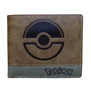 Cartera Bifold Corta <span class=keywords><strong>de</strong></span> Cuero PU para Hombre, Diseño <span class=keywords><strong>de</strong></span> Anime Japonés Luffy <span class=keywords><strong>de</strong></span> One Piece y Attack on Titan, Color Caqui con Espacio para Fotos y Monedero - Product Image 5