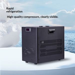 Petit refroidisseur d'aquarium en métal pour salon, aquarium silencieux, mini <span class=keywords><strong>compresseur</strong></span>, refroidisseur d'eau 130W - Product Image 2