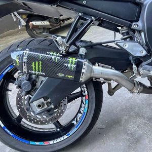 Pour Yamaha <span class=keywords><strong>Fazer</strong></span> FZ1 FZ1N FZ1000 FZ 1 1N 1000 <span class=keywords><strong>Moto</strong></span> Échappement Tuyau de liaison intermédiaire Slip-on Silencieux Tuyau d'échappement 2006 - 2015 - Product Image 6