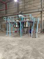 Chine Polyc 4500L Machine de mélange de dispersion à grande vitesse avec plate-forme pour les pigments d'encres de revêtement de peinture