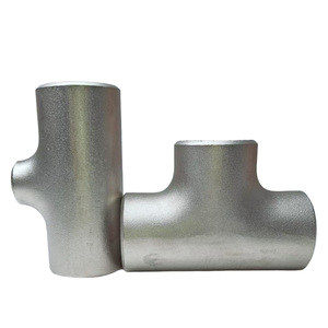 Thép không gỉ liền mạch giảm TEE áp lực cao mông Hàn Phụ Kiện Tee - Product Image 2