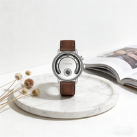 Montre mécanique Gear Train, montre multifonctionnelle pour homme, mouvement à heures sautantes, nouvelle montre mécanique pour homme, montre Gearbox